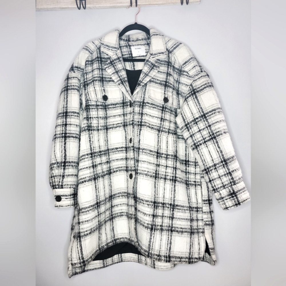 Oversized heavy shacket